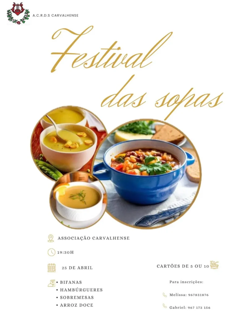 Festival das Sopas 2026 em Carvalhal