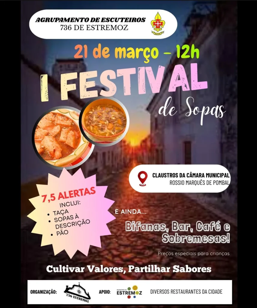 Festival de Sopas 2026 em Estremoz