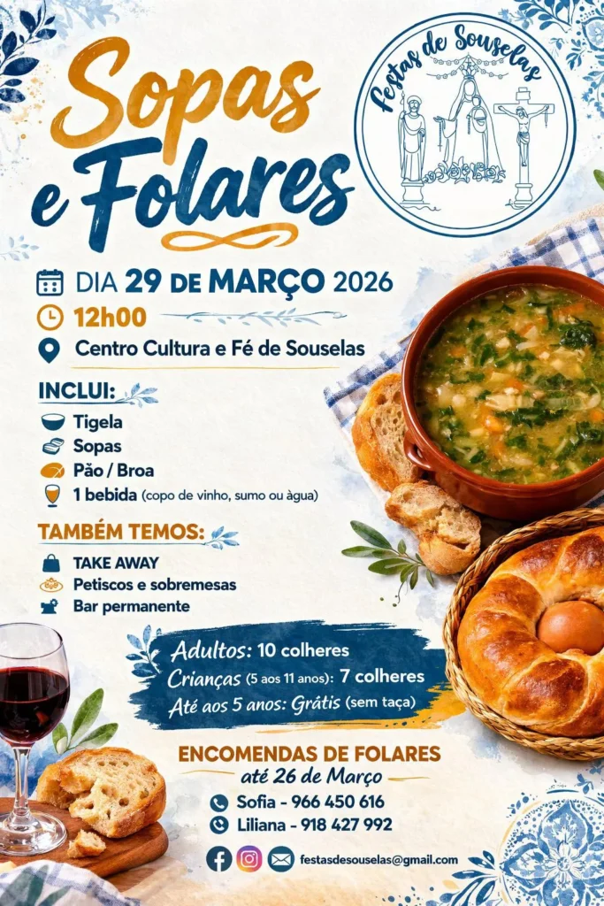Festival de Sopas 2026 em Souselas