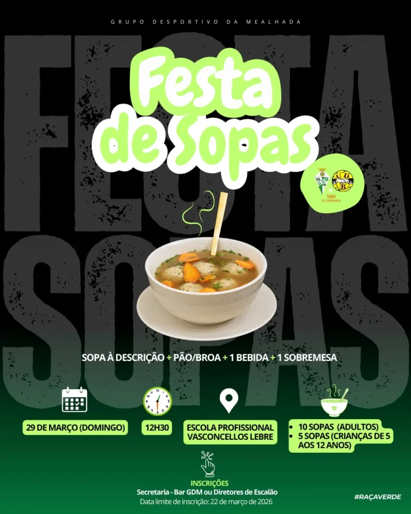 Festival de Sopas 2026 em Mealhada