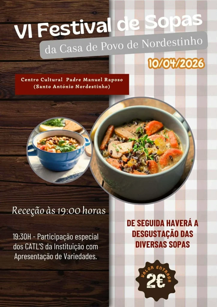 Festival de Sopas 2026 em Nordestinho