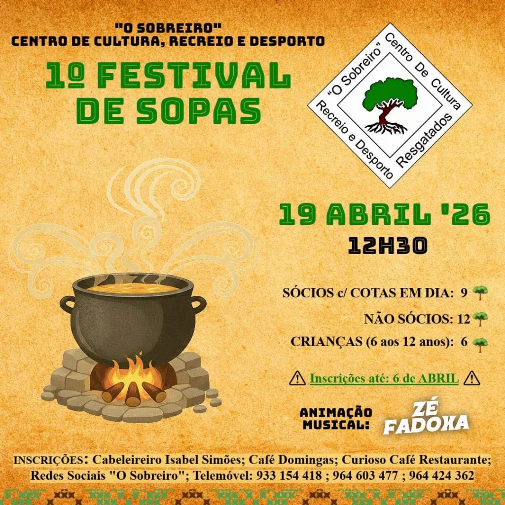 Festival das Sopas 2026 em Resgatados