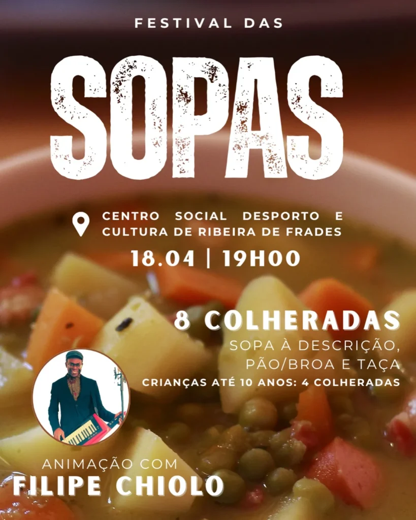 Festival das Sopas 2026 em Ribeira de Frades