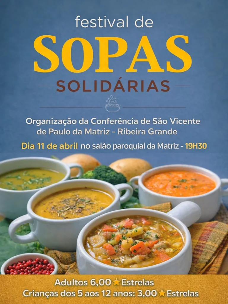 Festival de Sopas 2026 em Ribeira Grande
