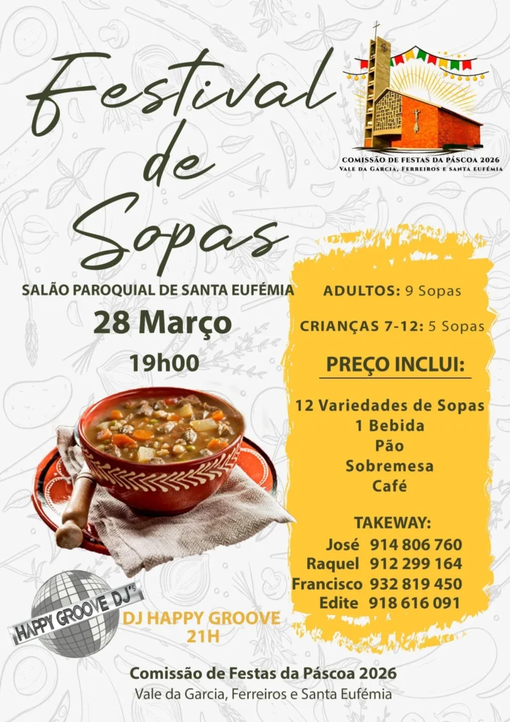 Festival das Sopas 2026 em Santa Eufémia