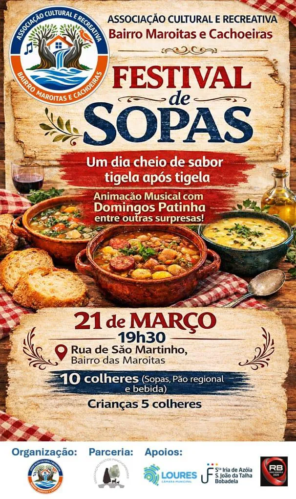 Festival de Sopas 2026 em Santa Iria da Azóia