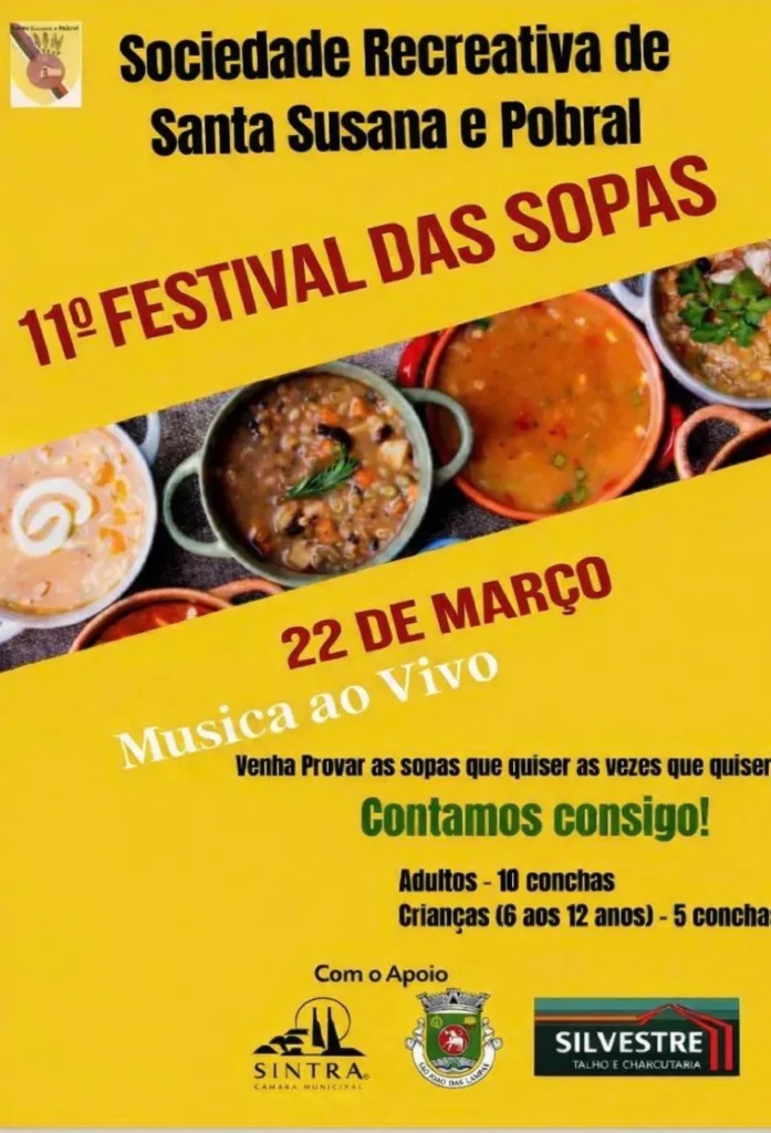Festival de Sopas 2026 em São João das Lampas