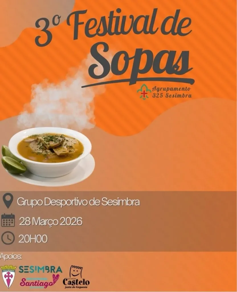 Festival de Sopas 2026 em Sesimbra