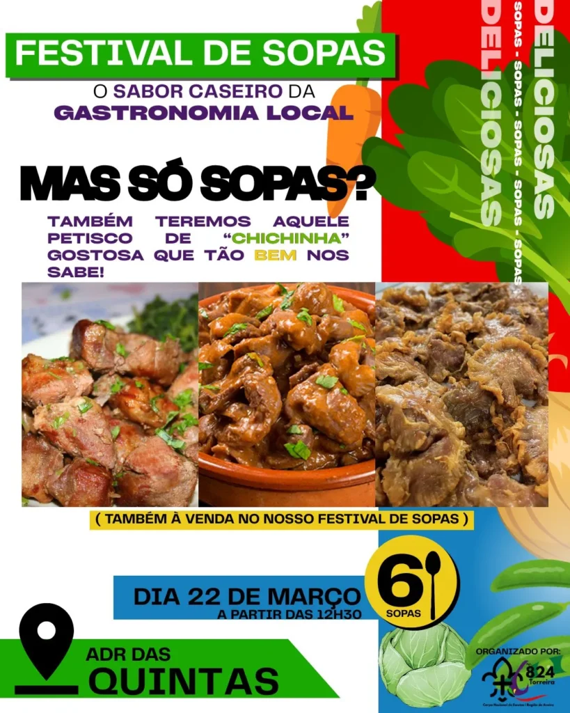 Festival das Sopas 2026 em Torreira