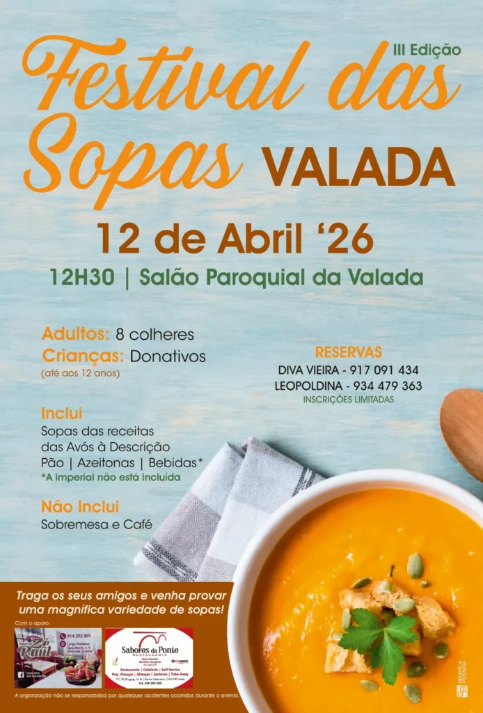 Festival das Sopas 2026 em Valada