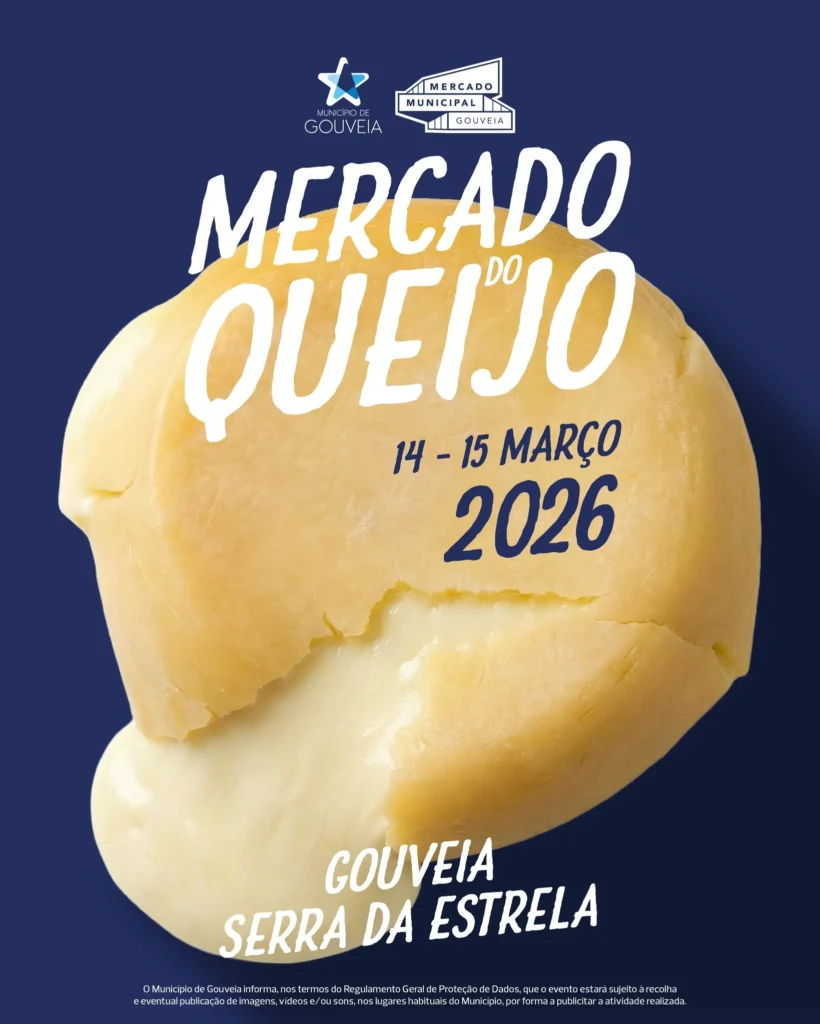 Mercado do Queijo 2026 em Gouveia