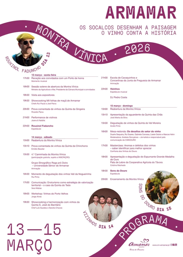 Montra Vínica 2026 em Armamar