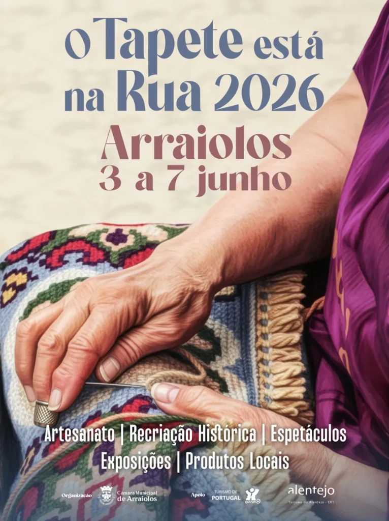 O Tapete Está na Rua 2026 em Arraiolos