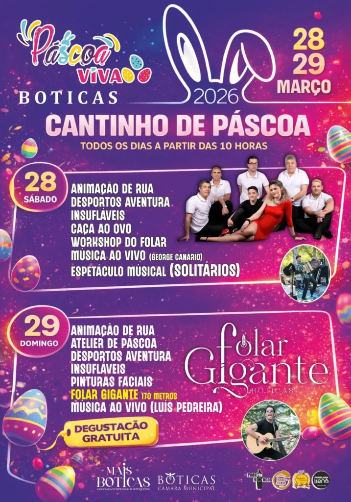 Festas de Boticas (Páscoa) 2026