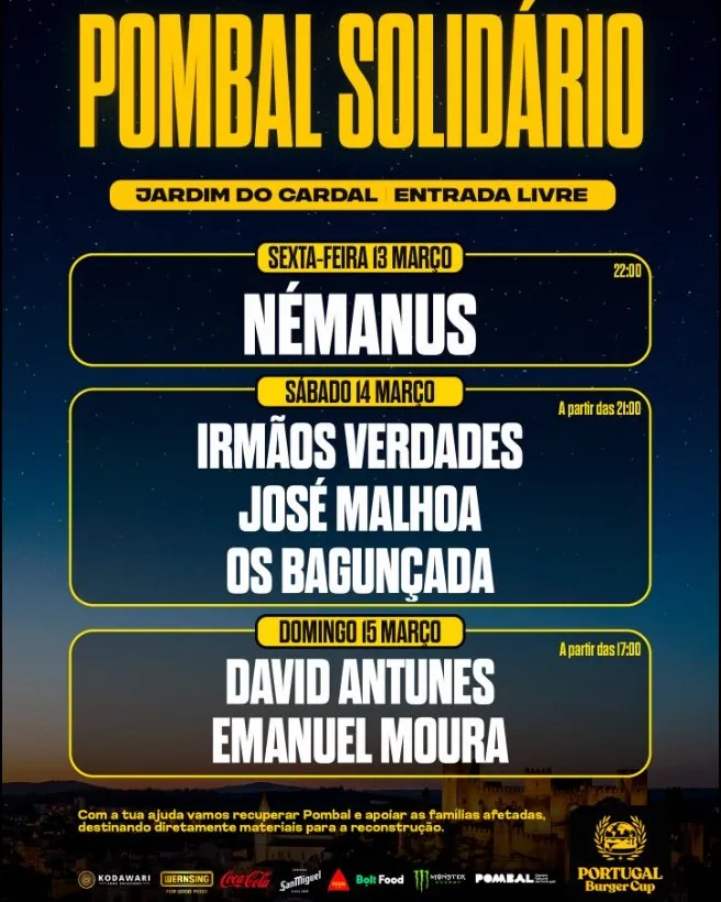 Concerto Pombal Solidário 2026