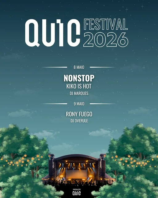 Quic Festival 2026 em Monsanto, Lisboa