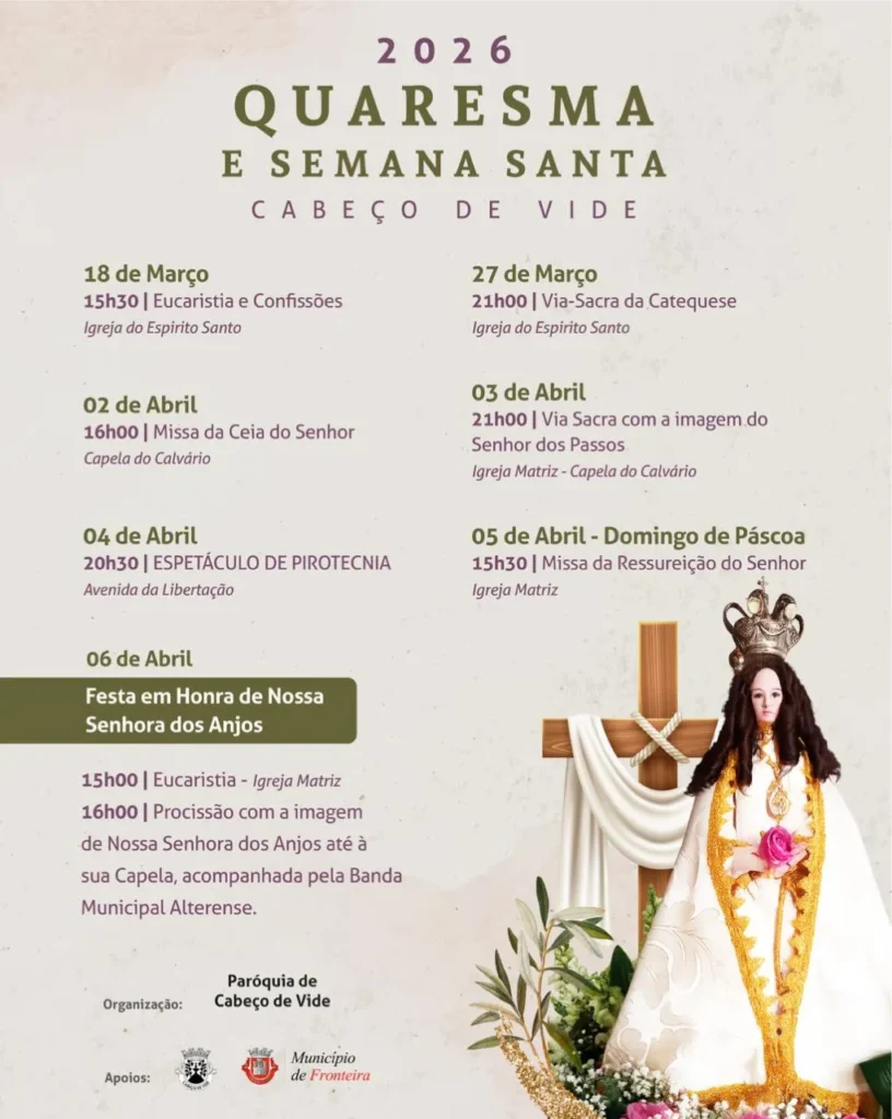 Semana Santa de Cabeço de Vide 2026