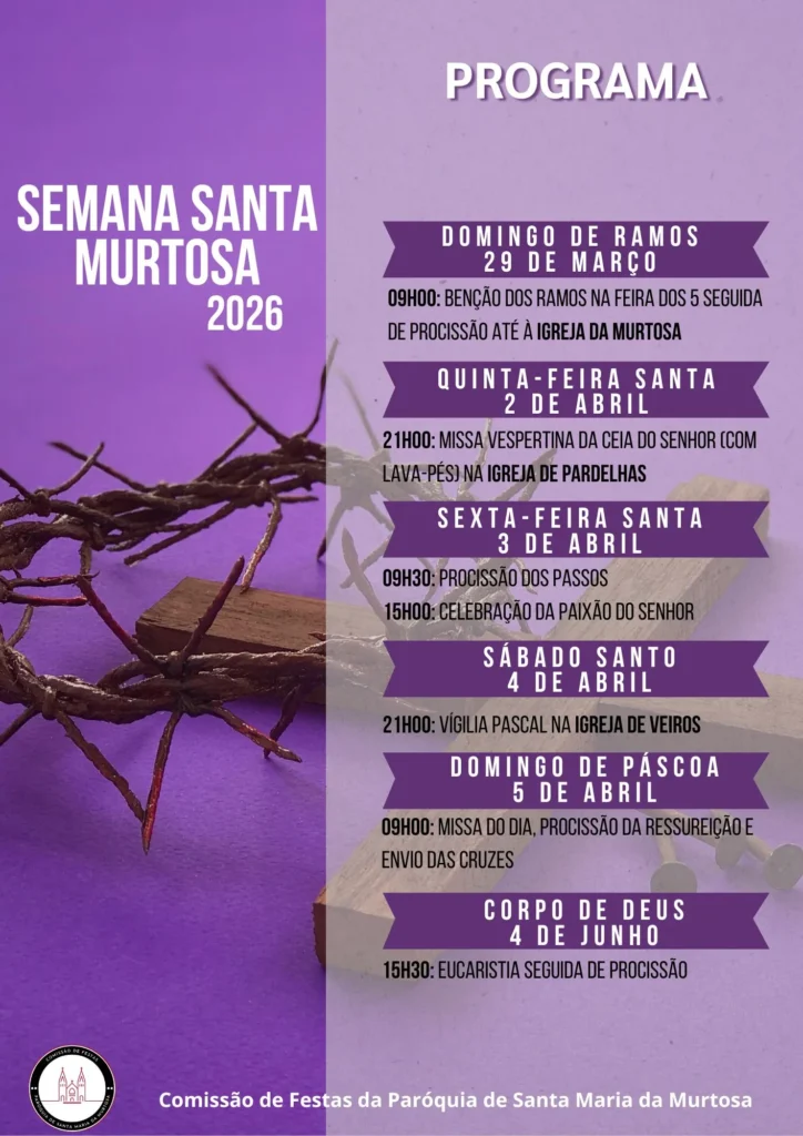 Semana Santa de Murtosa 2026