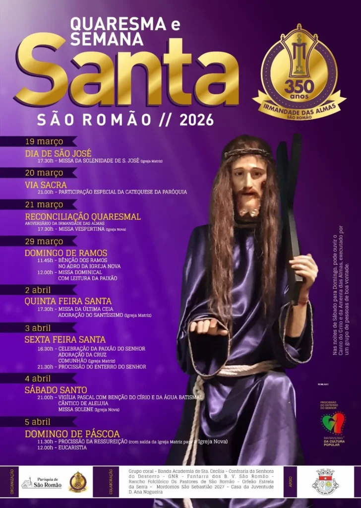 Semana Santa de São Romão 2026
