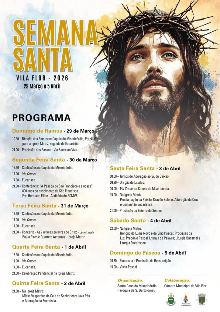 Semana Santa de Vila Flor 2026