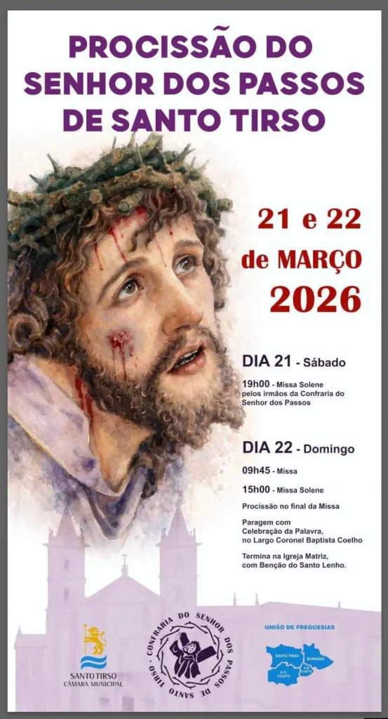 Senhor dos Passos 2026 em Santo Tirso