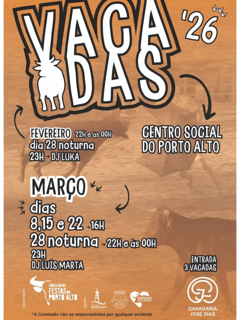 Vacadas do Porto Alto 2026