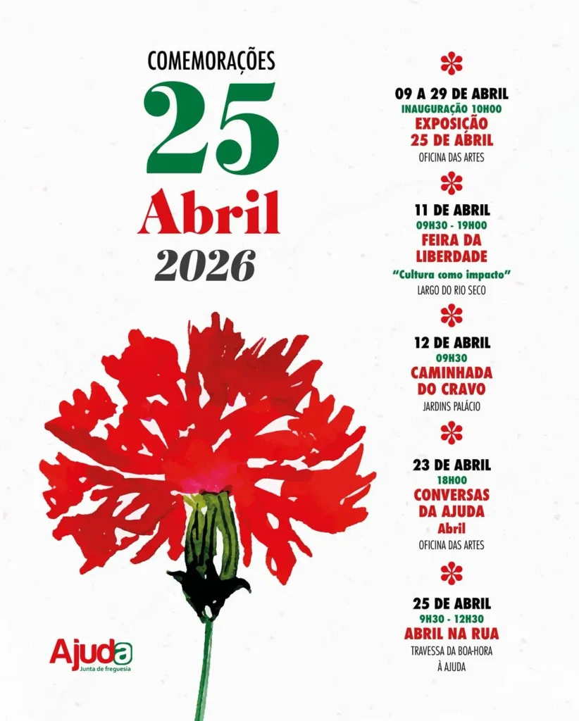Concertos do 25 de Abril 2026 em Ajuda
