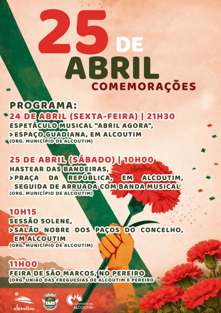 Concertos do 25 de Abril 2026 em Alcoutim