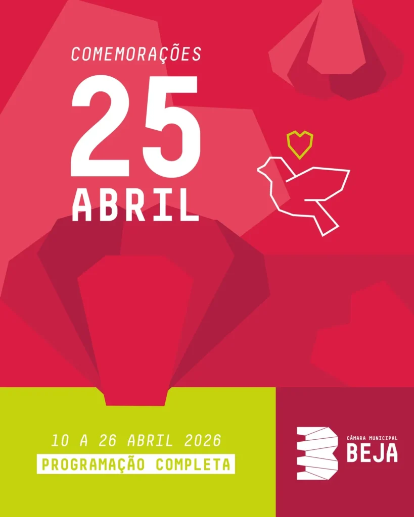 Concertos do 25 de Abril 2026 em Beja