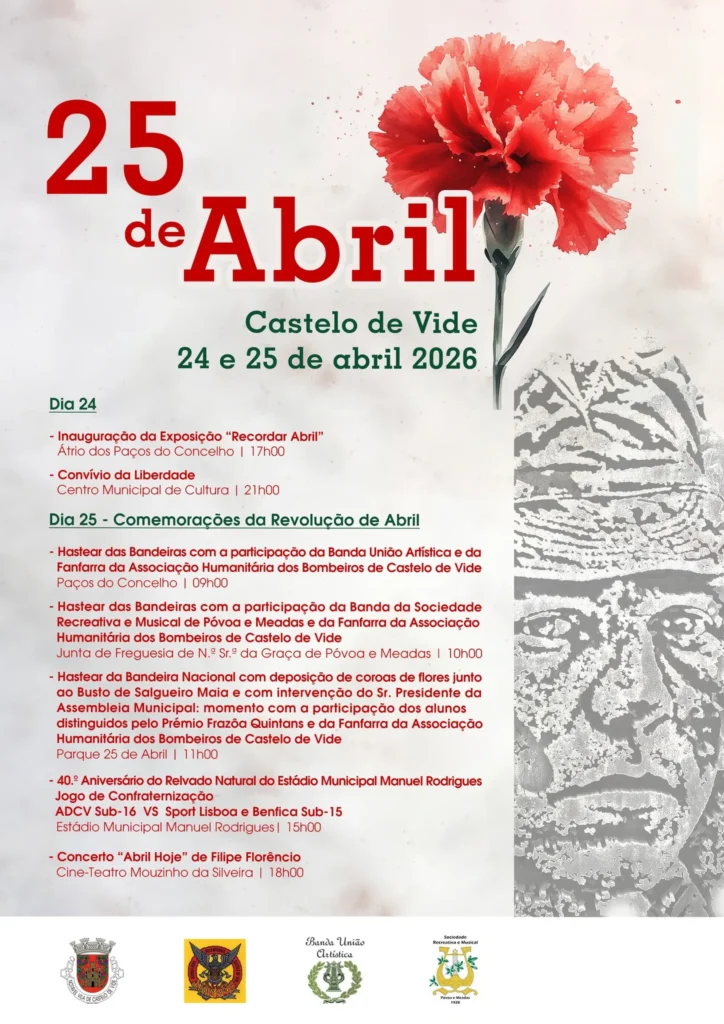 Concertos do 25 de Abril 2026 em Castelo de Vide
