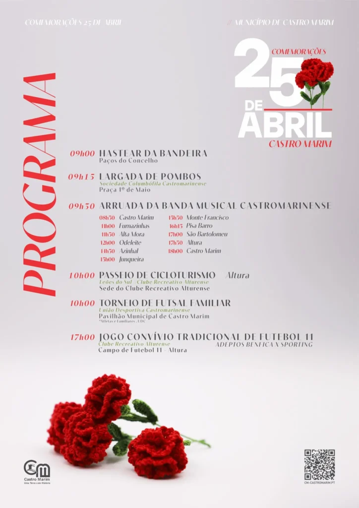 Concertos do 25 de Abril 2026 em Castro Marim