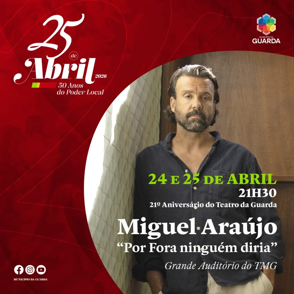 Concertos do 25 de Abril 2026 em Guarda