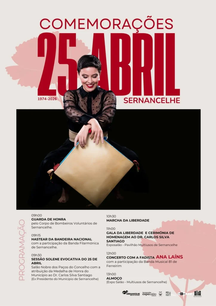 Concertos do 25 de Abril 2026 em Sernancelhe