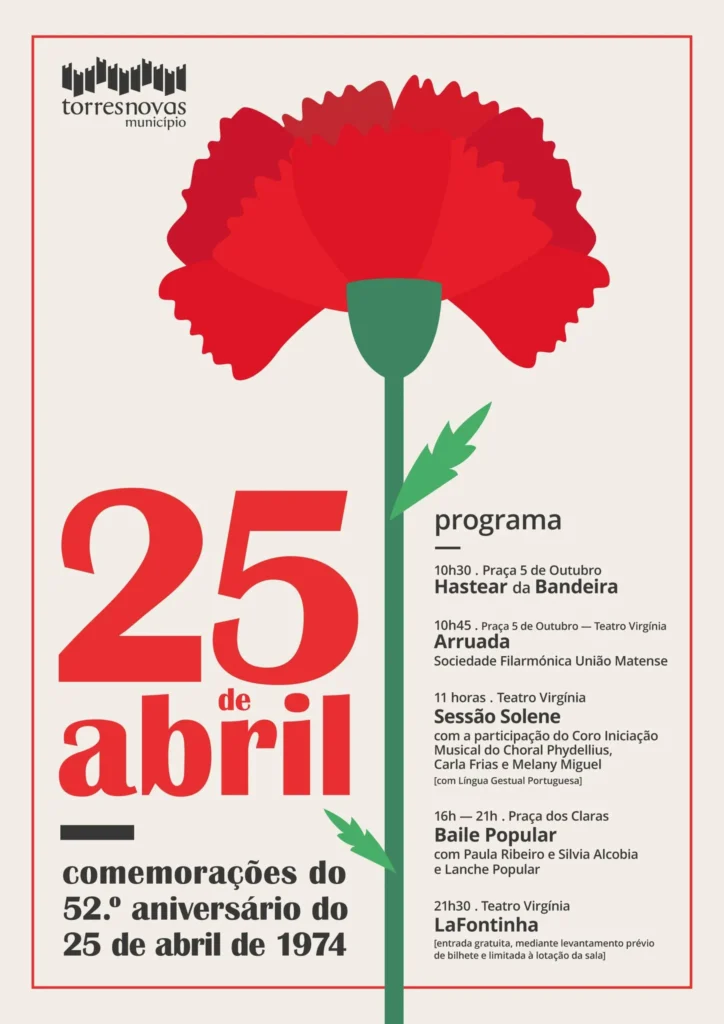 Concertos do 25 de Abril 2026 em Torres Novas