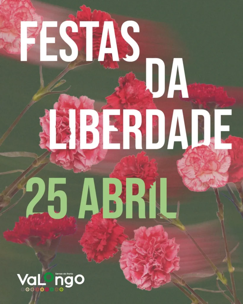 Concertos do 25 de Abril 2026 em Valongo