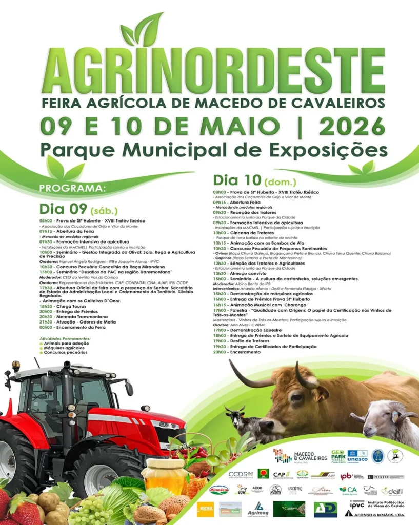 Agrinordeste 2026 em Macedo de Cavaleiros