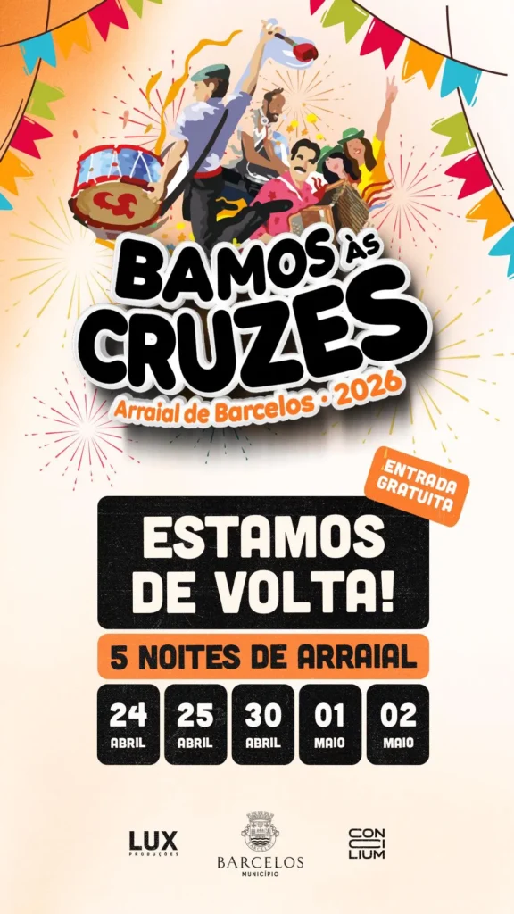 Bamos às Cruzes 2026 em Barcelos