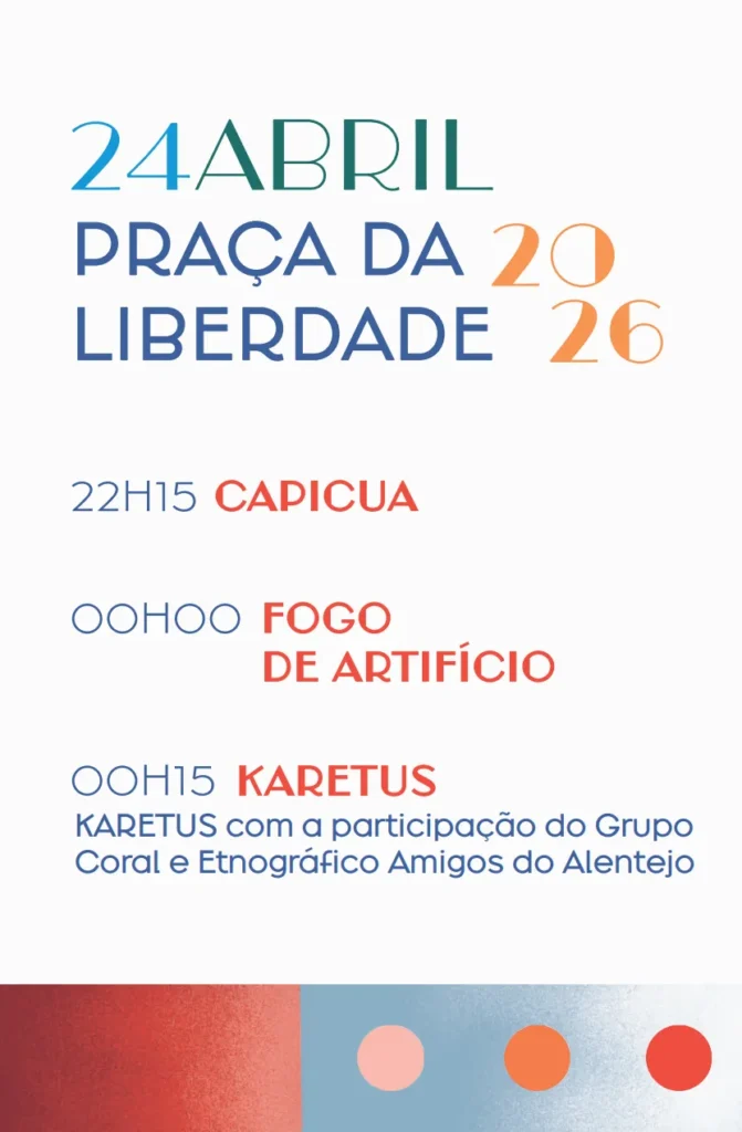 Concertos do 25 de Abril 2026 em Almada