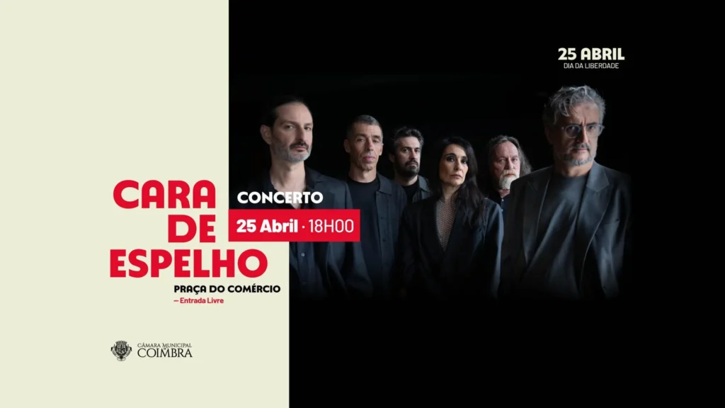 Concertos do 25 de Abril 2026 em Coimbra
