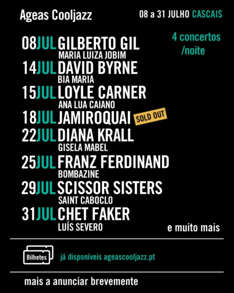Festival Cooljazz 2026 em Cascais
