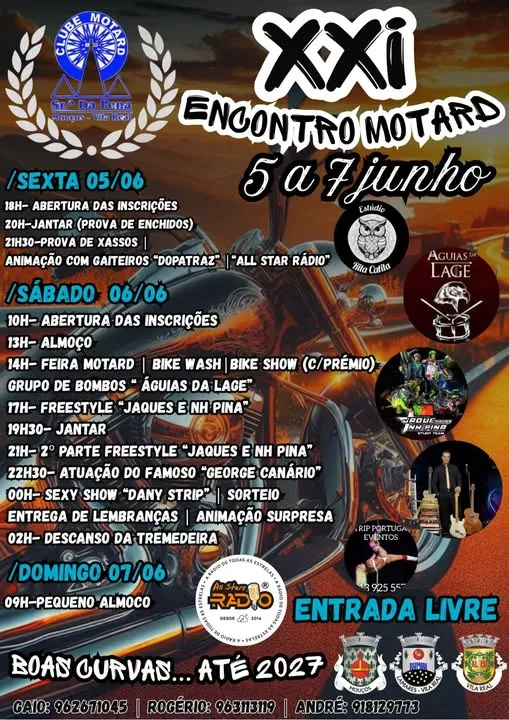 Encontro Motard de Mouçós 2026