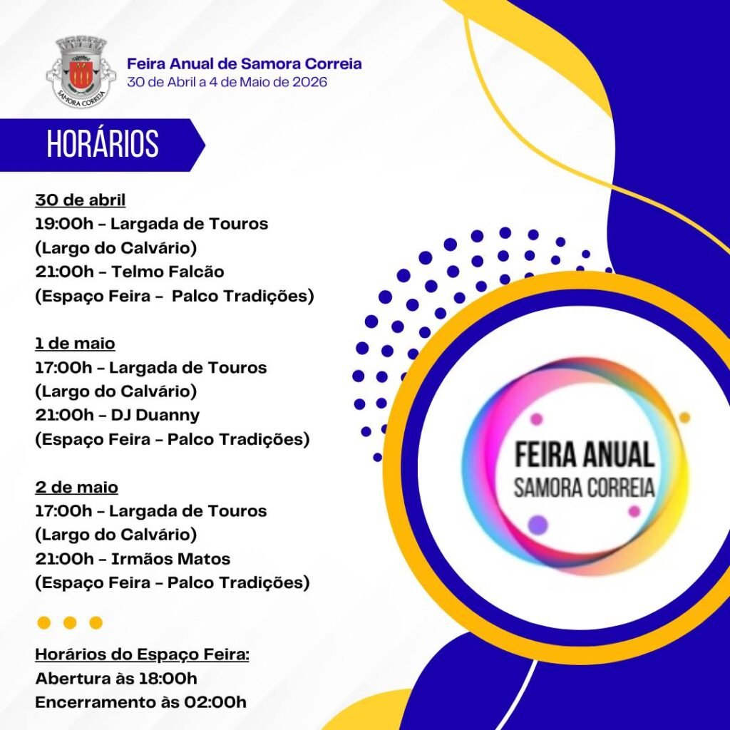 Feira Anual de Samora Correia 2026