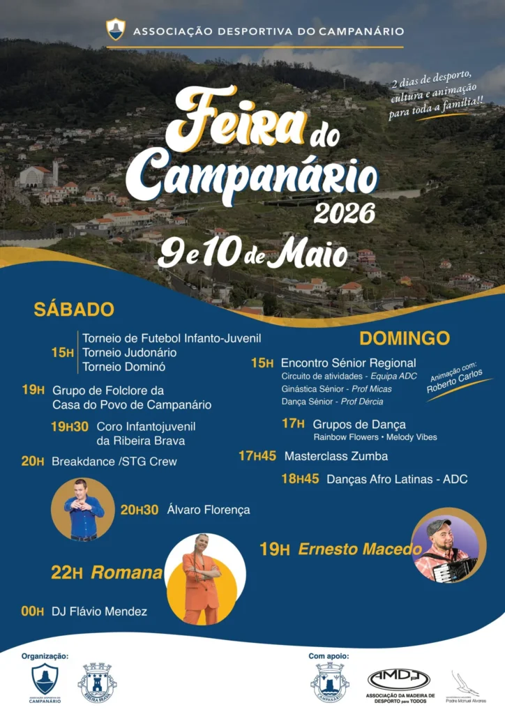 Feira do Campanário 2026 em Ribeira Brava