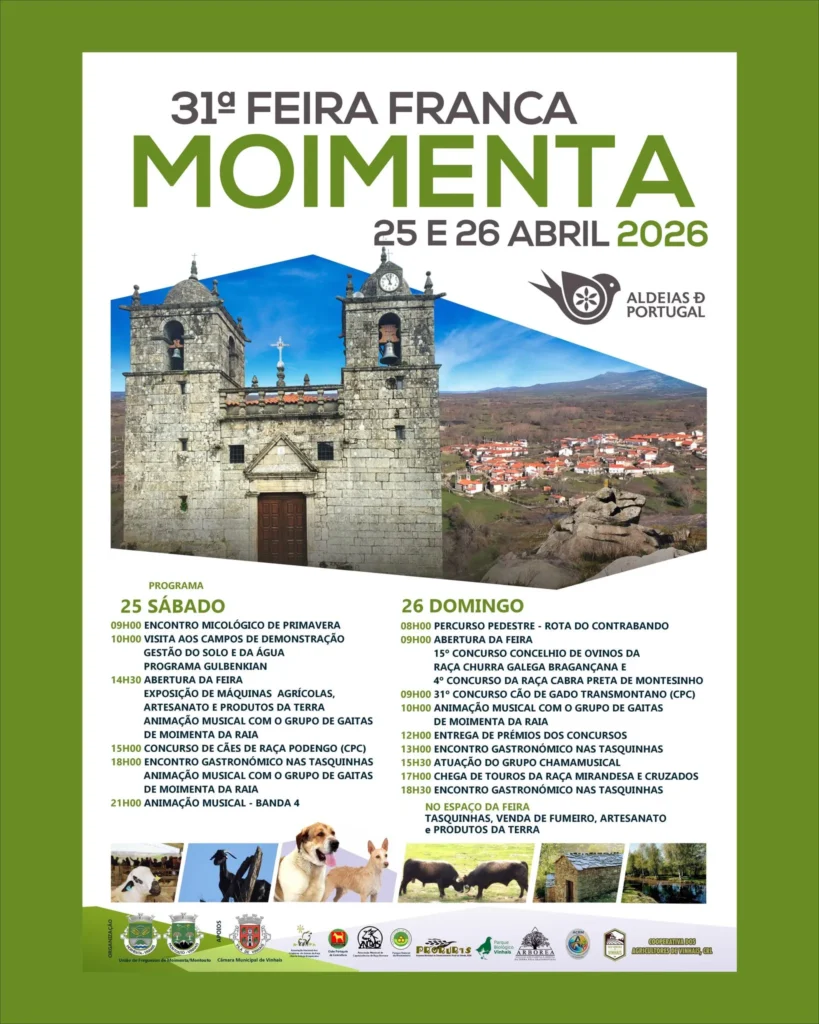 Feira Franca de Moimenta, Vinhais 2026