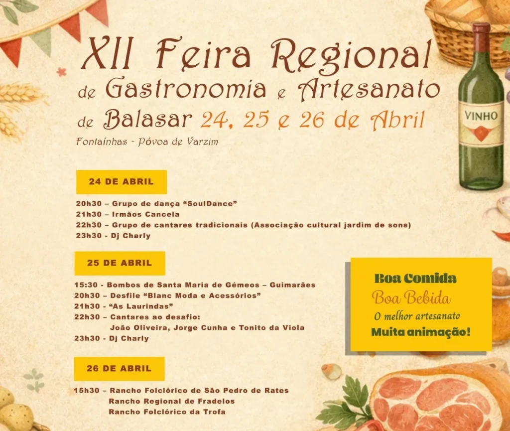 Feira de Gastronomia de Balasar 2026