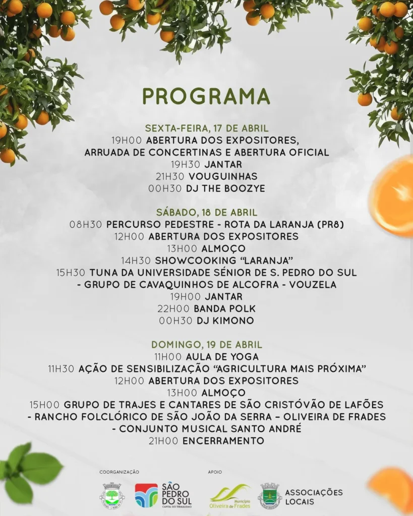 Feira da Laranja 2026 em Valadares