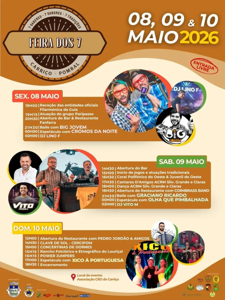 Feira dos 7 2026 em Carriço