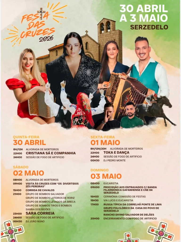 Festas de Serzedelo (Cruzes) 2026