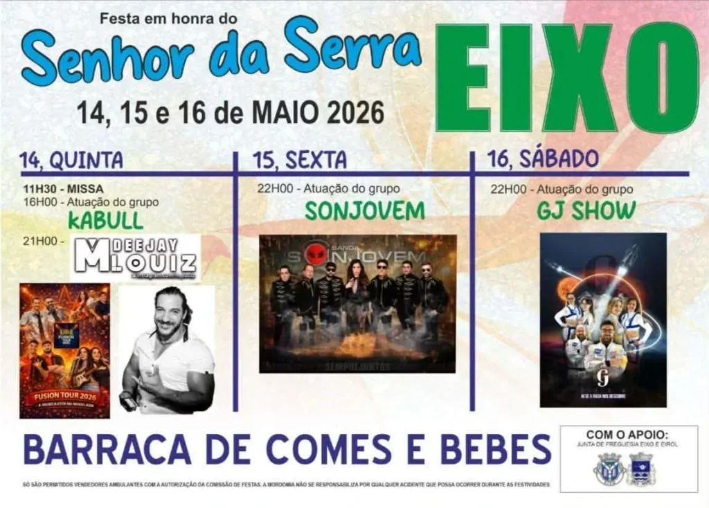 Festas do Eixo (Senhor da Serra) 2026