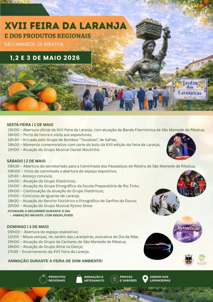 Feira da Laranja 2026 em São Mamede de Ribatua